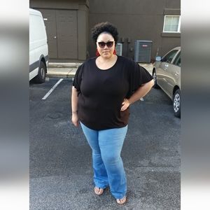 Torrid denim wide leg bootcut jeans Size 26T